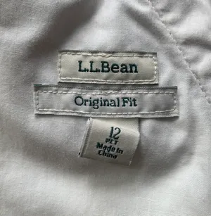 LL Bean Brown Original Fit Comfort Waist High Rise Corduroy Pants thumbnail 3