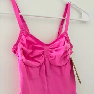 Pink Skims Sculpting Bodysuit Neon Orchid thumbnail 6