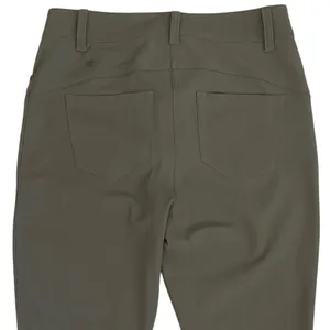 Lululemon City‎ Sleek 5 Pocket High Rise Skinny Pant Grey Sage 29 EUC thumbnail 9