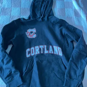 Black Hoodie Blue Size L thumbnail 1