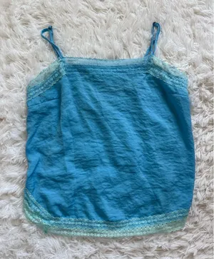 Abercrombie & Fitch satin tank top thumbnail 1