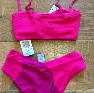 lspace maya pink bikini top and pratt bottoms thumbnail 3
