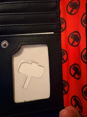 Loungefly Marvel Thor: Love and Thunder Armor Cosplay Flap Wallet. New With Tags thumbnail 8