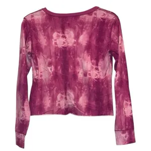 Hollister Tie Dye Cropped Long Sleeve Tee Shirt‎ thumbnail 2