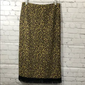 Lemme for Nina Lenard Tan and black leopard skirt thumbnail 9