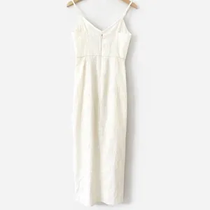 Lulus White Bodycon Midi Dress Small Lined Adjustable Strap Party Wedding Dress thumbnail 3