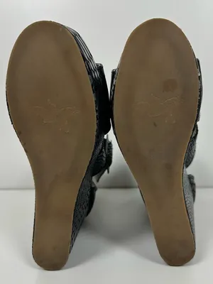 Freebird Terra Wedge Sandals Black Size 5 thumbnail 14
