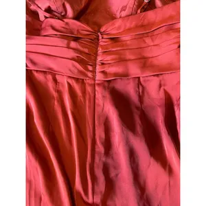 Azazie Eren ? Bronzer Satin Mermaid Full‎ Length Dress Custom Size A16 Rust Read thumbnail 8