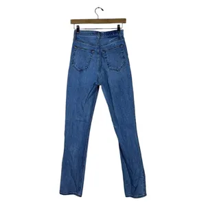 Abercrombie & Fitch The 90s Slim Straight Ultra High Rise Jeans Blue Size 26/2 thumbnail 5