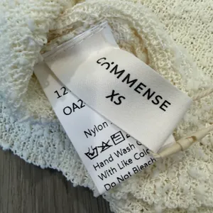 Commense Plush Ivory Casual Stretch Off Shoulder Knit Sweater Top XS thumbnail 5