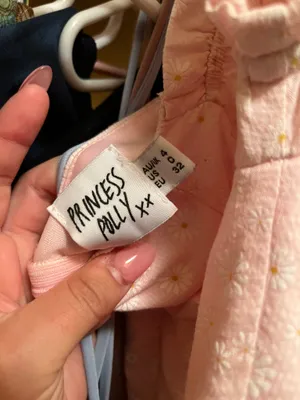 Princess Polly Floral Light Pink Dress thumbnail 4