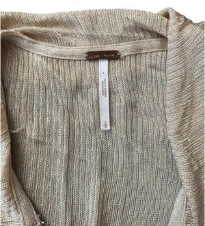 Free People Gold Bell Sleeve Button-Up Long-Sleeve Top thumbnail 4