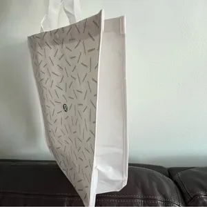 Lululemon Athletica Large Shopping Bag, Color White, NEW thumbnail 4