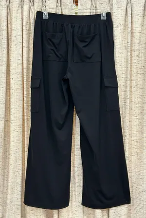 Lou & Grey Heavyweight Luvstretch Wide Leg Cargo Pants thumbnail 8