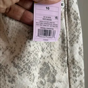 Wild Fable Neutral Snake Print Wide Leg Pants thumbnail 4