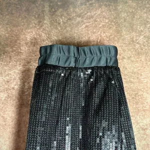 Shavonne Dorsey Sequin Jogger Black M thumbnail 8