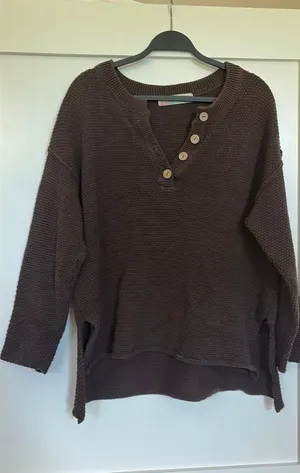 Free People Beach Sweater Knit thumbnail 1