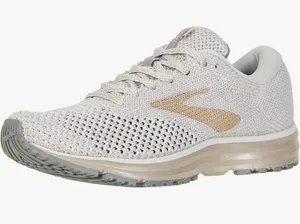 BROOKS REVEL 2 Running Shoes Cream Champagne Shimmer Women’s Size 8.5 thumbnail 1