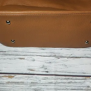 Nine West large shoulder bag tote bag tan brown thumbnail 4