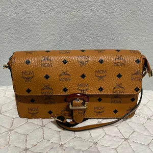 MCM Tan Logo Crossbody Bag‎ thumbnail 7