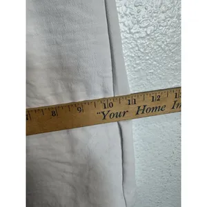 Abercrombie & Fitch Wide Leg Long Trouser Casual Pants Sz 14 High Rise Cream thumbnail 13