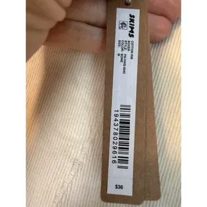 Skims Women's Cotton Rib Boxer Bone Sz M NWT $36 thumbnail 5