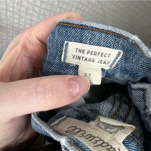 Madewell Light Wash The Perfect Vintage Jeans‎ thumbnail 5