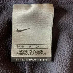 Nike Therma-Fit Gray Full Zip Fleece Vest Size Small thumbnail 6