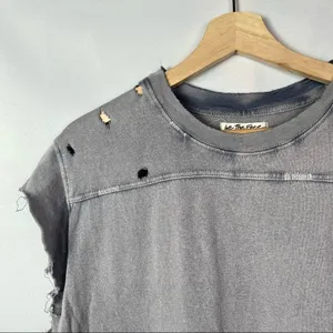 Free People We the Free Purple Burnout Warrior‎ Short Sleeve Tee S thumbnail 5