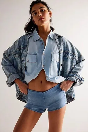 Free people shorts thumbnail 1