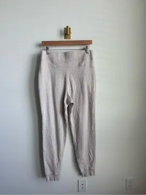 Pact Airplane Joggers Organic Cotton Beige Pull On Pants Medium thumbnail 3