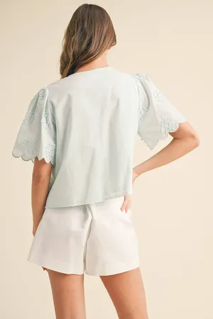&Merci Tie Front Top thumbnail 4