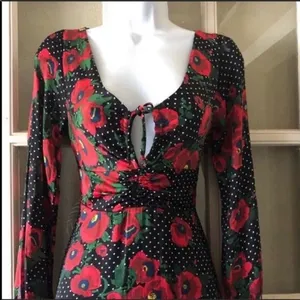 Free‎ People Floral Mini Dress thumbnail 3