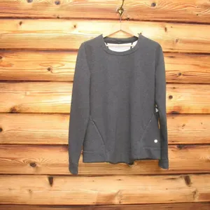 Lululemon Heathered Black Pullover Sweatshirt Top thumbnail 4