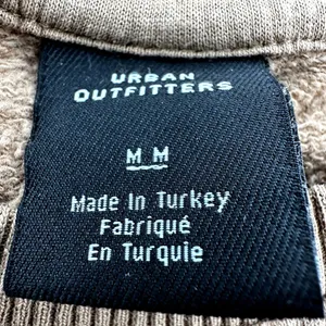 Urban Outfitters Montana Sweatshirt Embroidered Pullover Fleece Brown Medium thumbnail 3