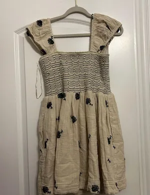 Free People Tory Embroidered Mini Dress thumbnail 5