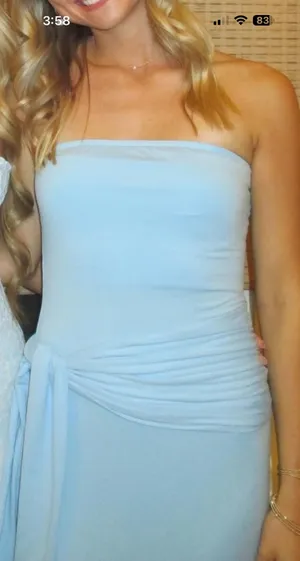 Blue maxi dress thumbnail 1