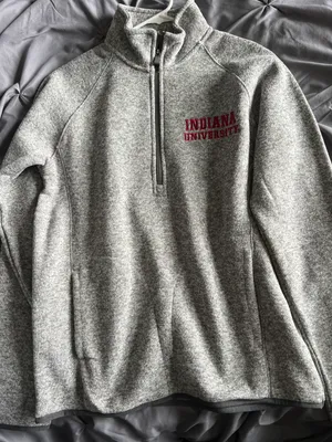 IU fleece jacket Gray thumbnail 1