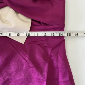 NEW Anthropologie‎ Lulumari Strapless Tie Bow Dress Women's Medium Retro Hoco thumbnail 9