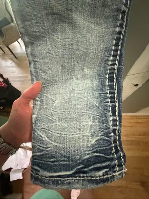 Rock Revival Embellished Back Pocket Skinny Jeans - Light Wash thumbnail 8
