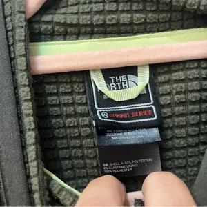 THE NORTH FACE SPRUCE GREEN FUSEFORM DOLOMITI FULL ZIP JACKET woman’s sz Large thumbnail 3