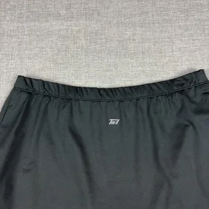 Tail Skirt Womens S Black Pleated Short Jersey Polyester Spandex Elastic Waist thumbnail 12