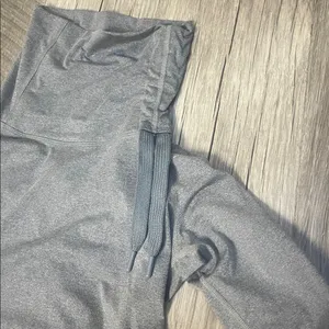 Nike Heather Gray High-Neck Long Sleeve thumbnail 3
