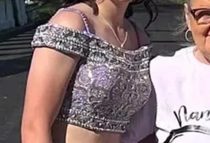 Purple prom dress Size 0 thumbnail 2