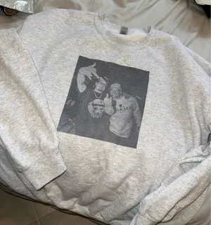 Gildan Morgan wallen & hardy Sweatshirt thumbnail 1