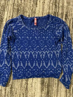 Y2K Y2K Retro Doll blue lightweight sweater size small thumbnail 1