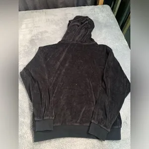 Aritzia TNA black velour Hoodie thumbnail 10