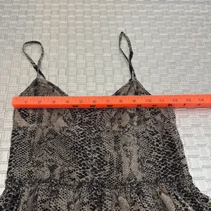 Wilfred Aritzia Silk Snakeskin Bustier Mini Dress Size 0 thumbnail 4