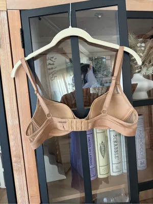 Pepper All You Bra underwire mesh nude beige small bust chest about padded thumbnail 3