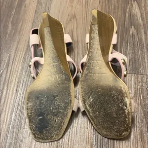🎉HP🎉 Balenciaga Studded leather wedge sandals thumbnail 6